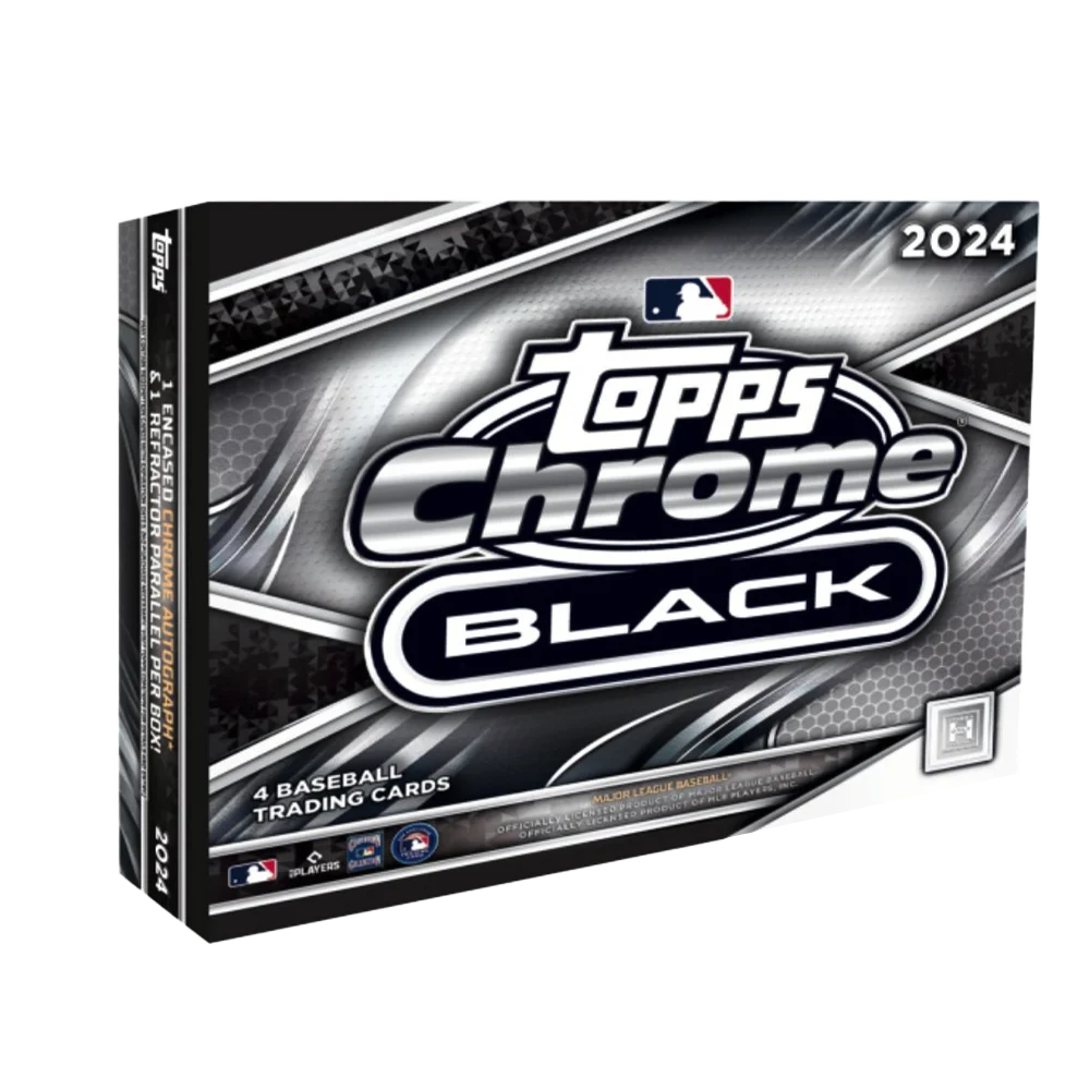 2024 Topps Chrome Black Baseball Hobby Box