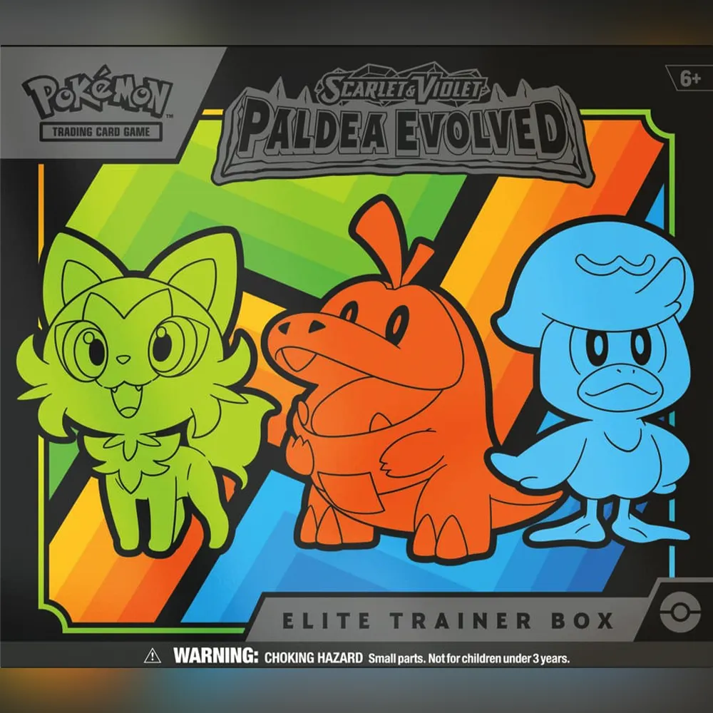 Pokemon Scarlet and Violet 2 Paldea Evolved Elite Trainer