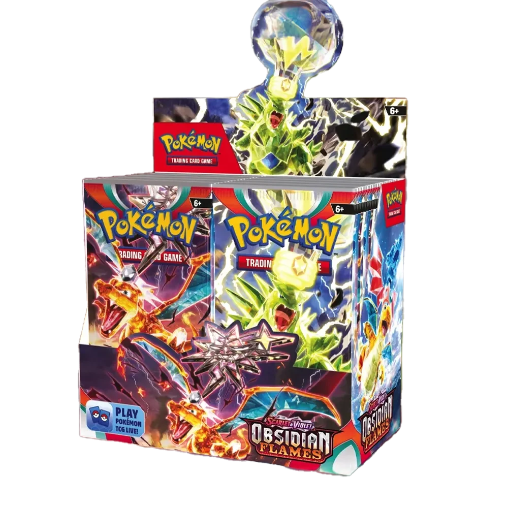 Pokemon Scarlet and Violet 3 Obsidian Flames Booster Box