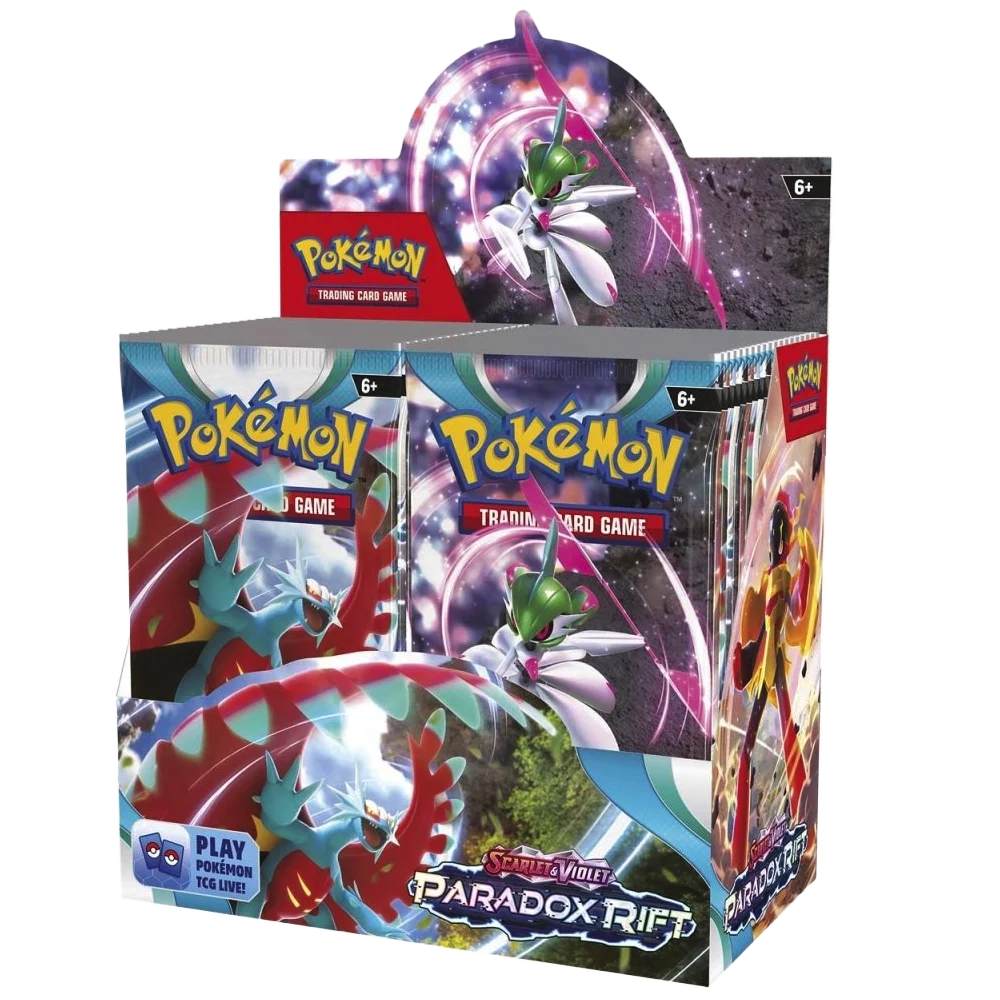 Pokemon Scarlet and Violet 4 Paradox Rift Booster Display Box