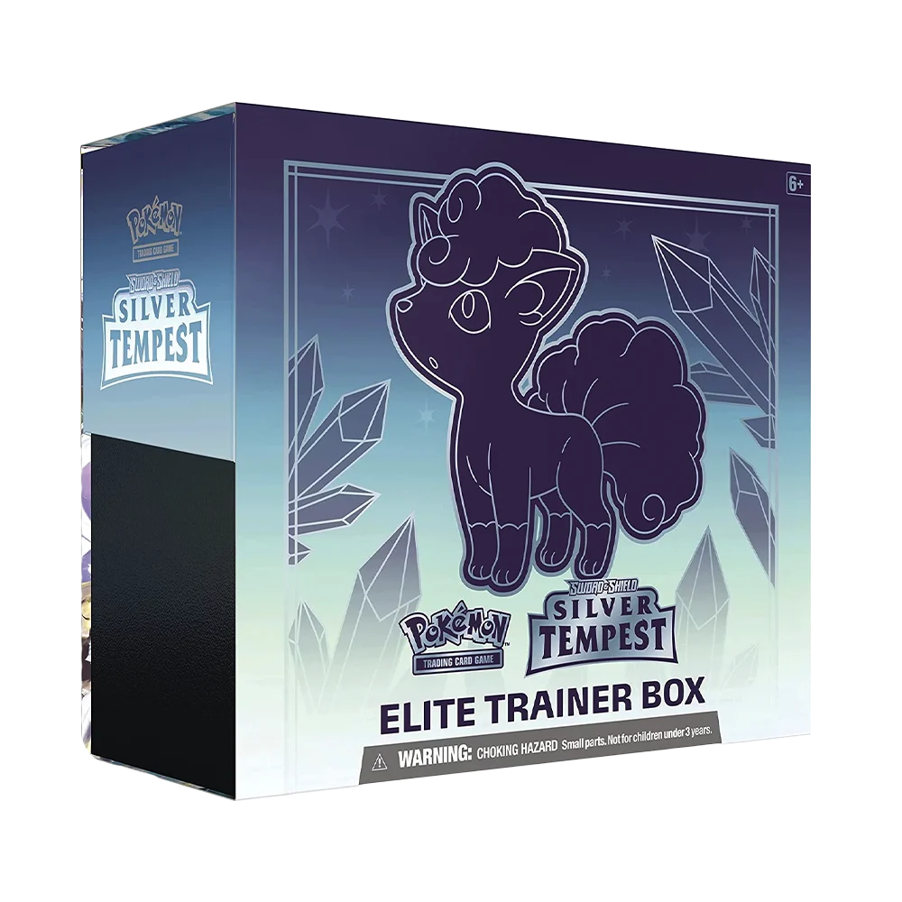 Pokemon Sword and Shield 12 Silver Tempest Elite Trainer Box