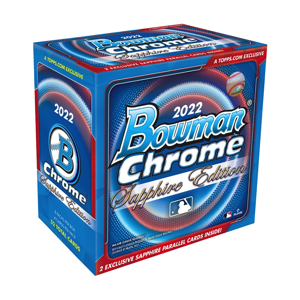 2022 Bowman Chrome Sapphire Baseball Hobby Box