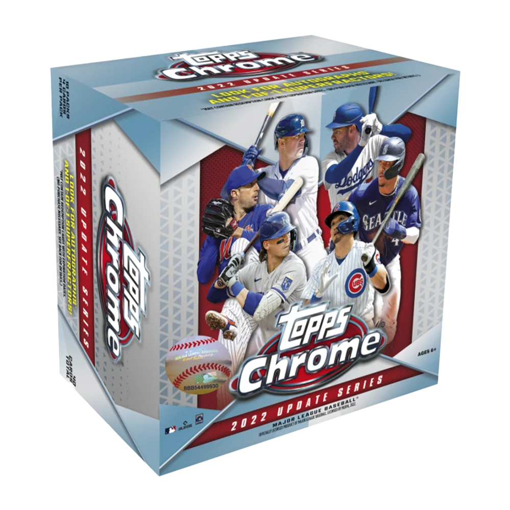 2022 Topps Chrome Update Series Baseball Mega Box