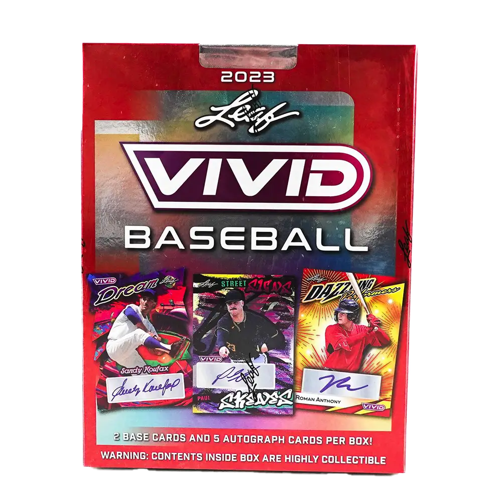 2023 Leaf Vivid Baseball Box