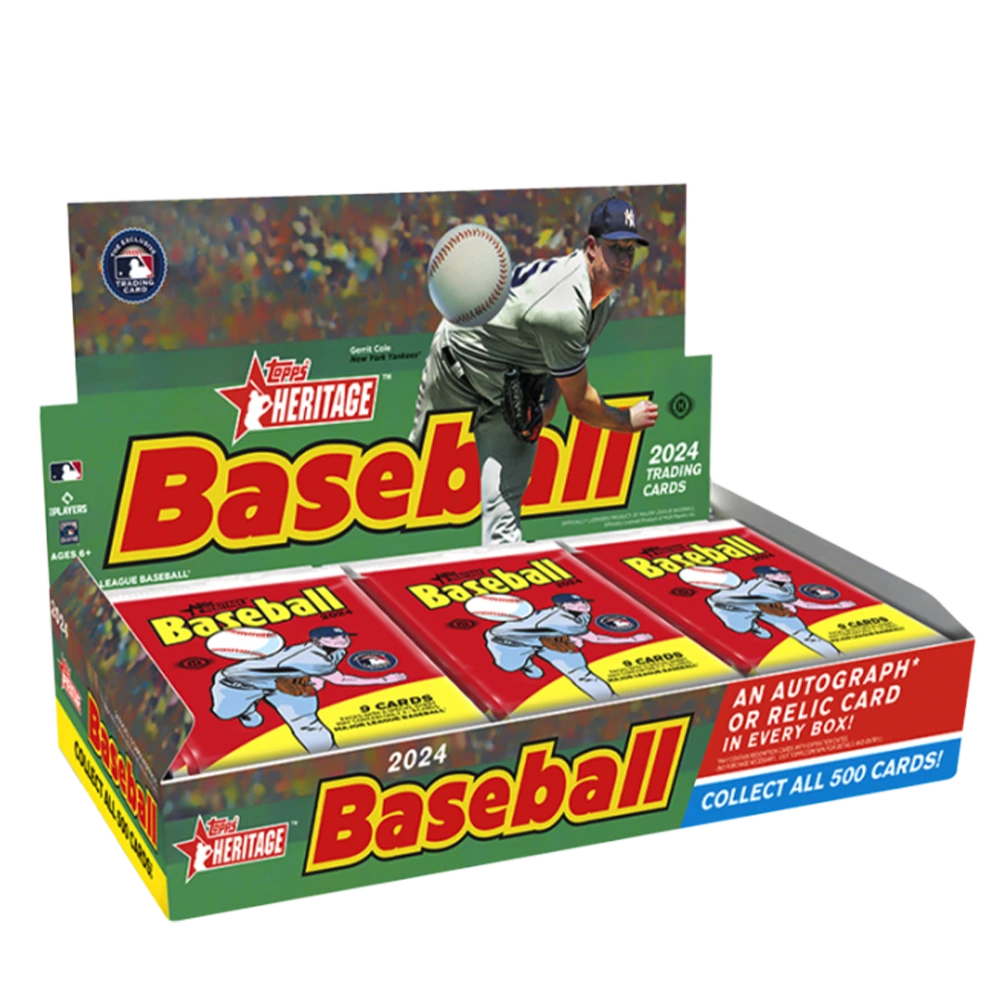 2024 Topps Heritage Baseball Hobby Box