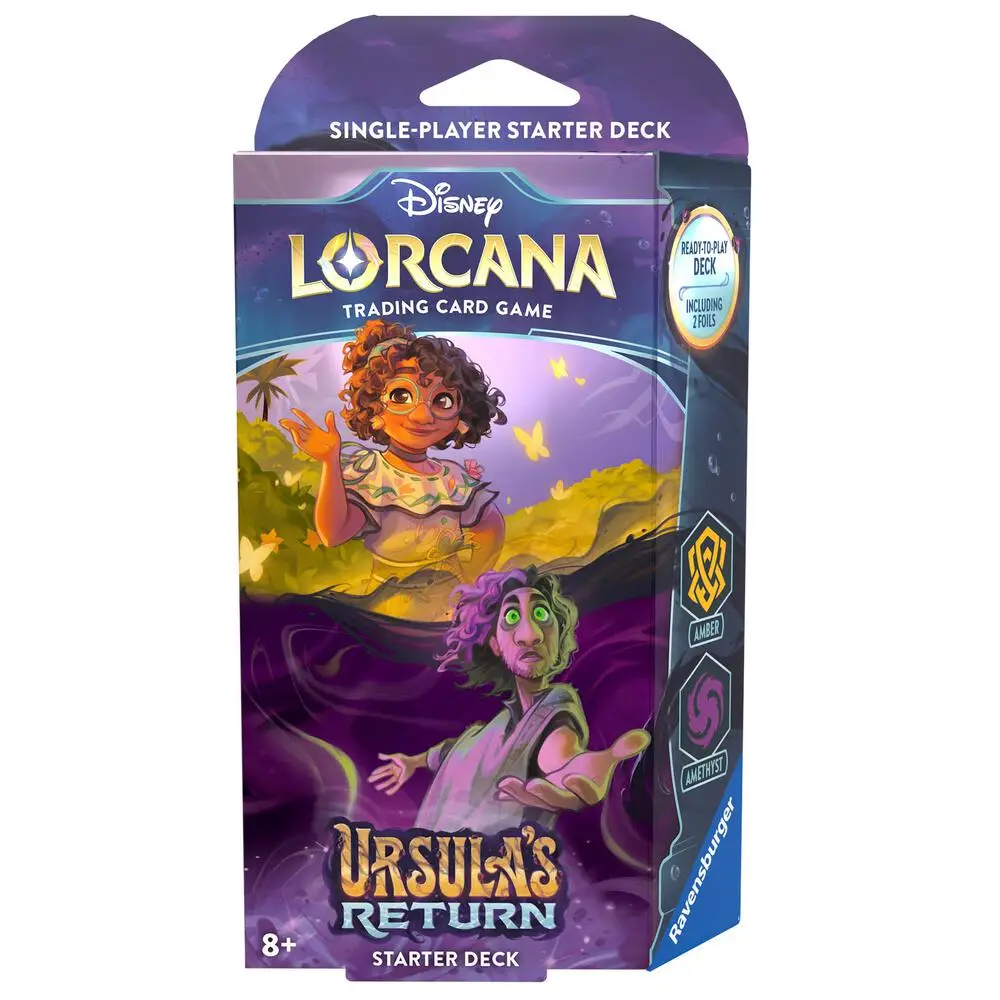 Lorcana Ursula's Return Starter Deck Amber Amethyst