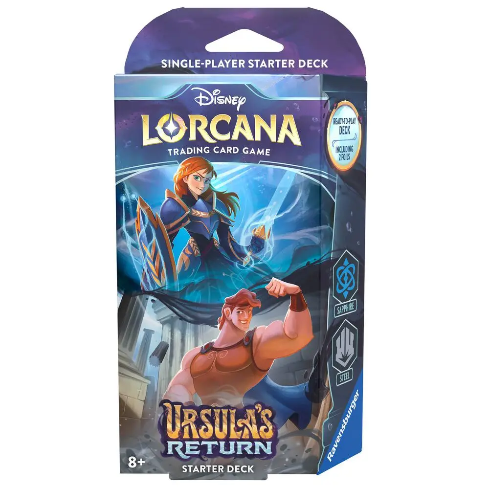 Lorcana Ursula's Return Starter Deck Sapphire Steel