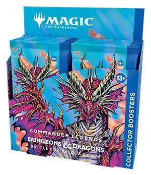 Magic The Gathering Commander Legends Dungeons & Dragons Battle For Baldur's Gate Collector Booster