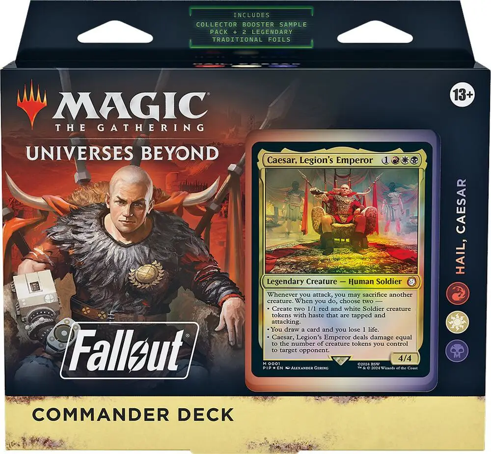 Magic The Gathering Hail Caesar Fallout Commander Deck