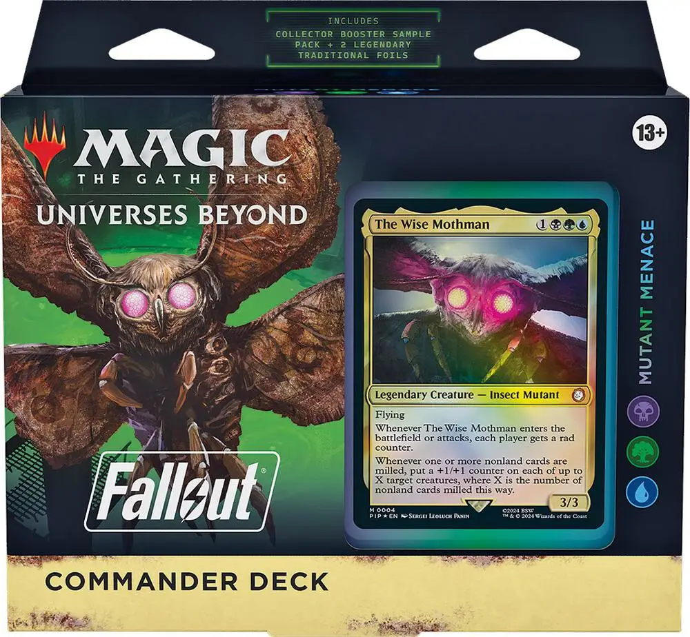 Magic The Gathering Mutant Menace Fallout Commander Deck