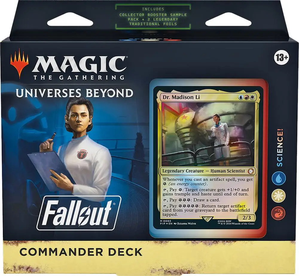 Magic The Gathering Science Fallout Commander Deck