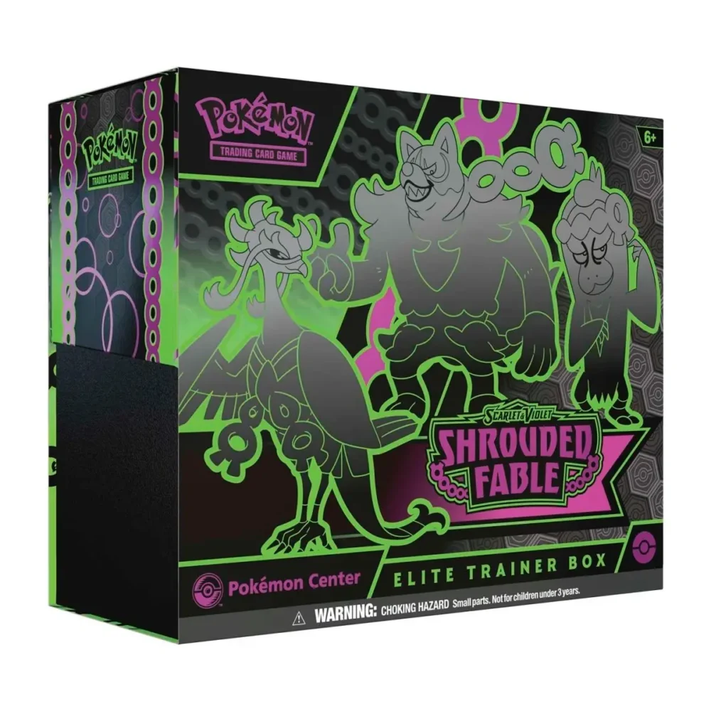 Pokémon Scarlet Violet Shrouded Fable Elite Trainer Box