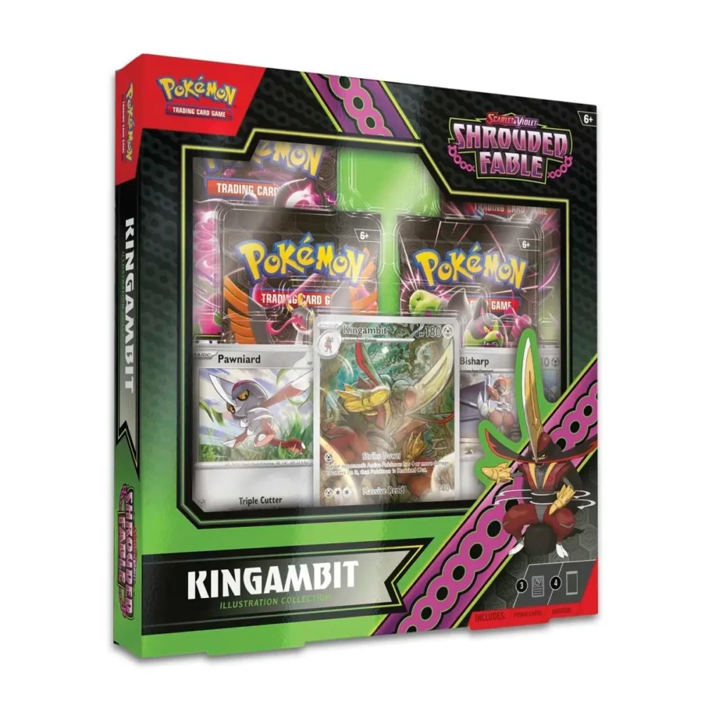 Pokemon Scarlet Violet Shrouded Fable Kingambit Illustration Collection