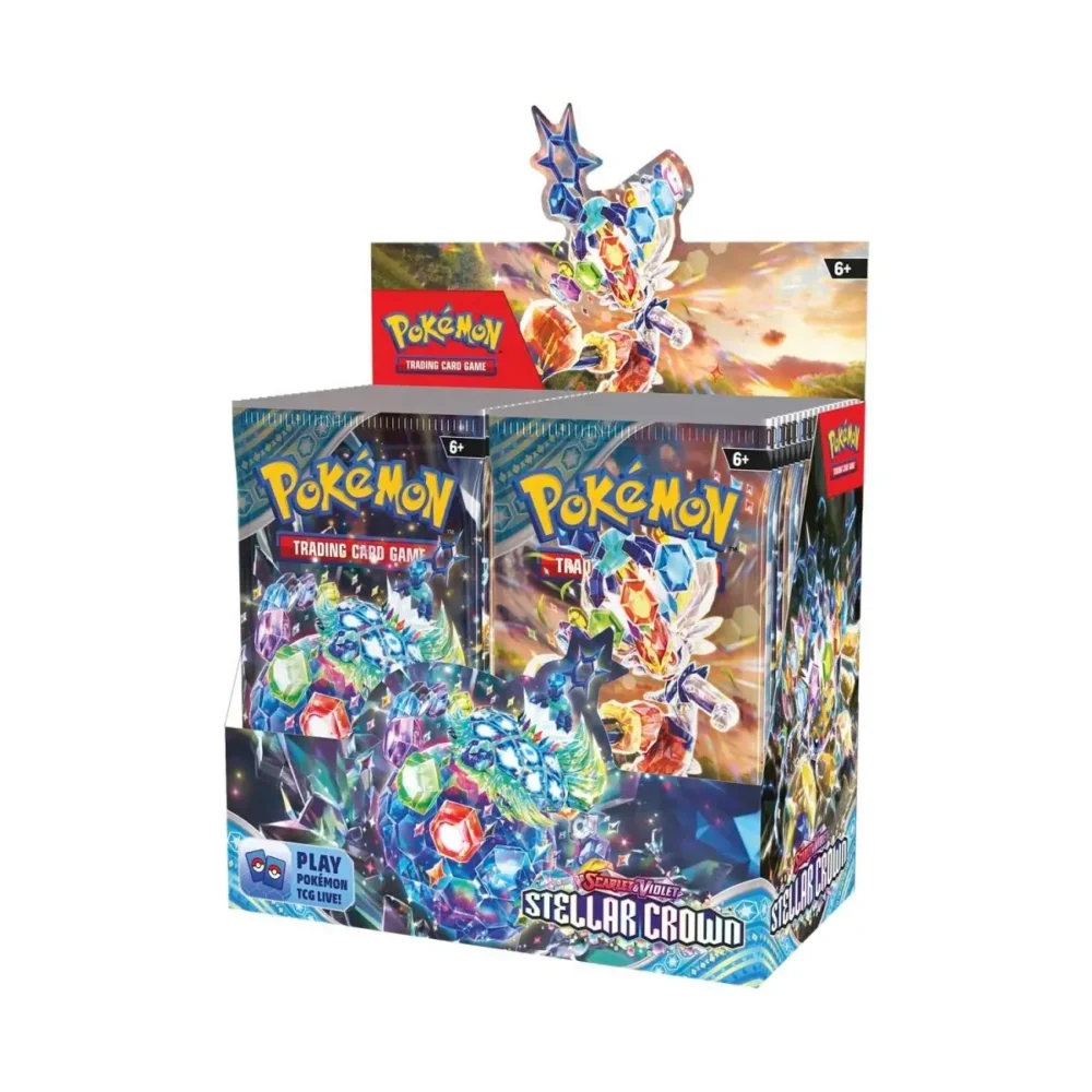 Pokemon Scarlet Violet Stellar Crown Booster Box