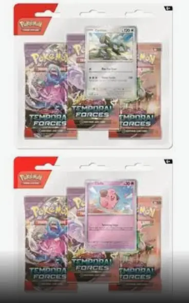 Pokemon Scarlet Violet Temporal Force Three Pack Blister